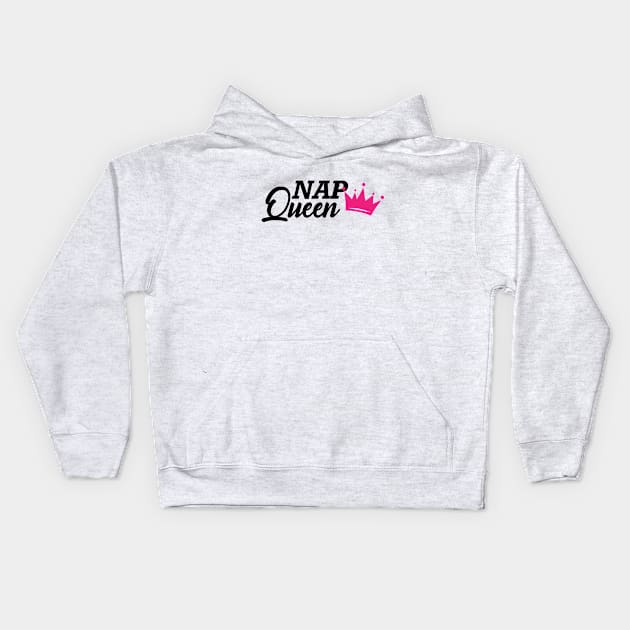 Nap Queen Kids Hoodie by KC Happy Shop